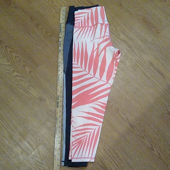Aerie Leggings w/Pockets ++ NWOT Solid/Tropical - Picture 4 of 6